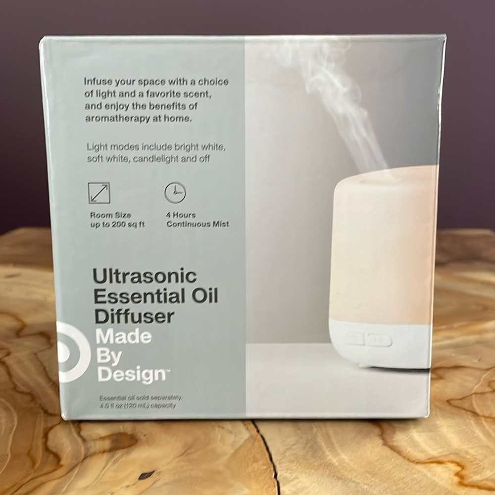 Brand new ultrasonic essential oil diffuser from Target